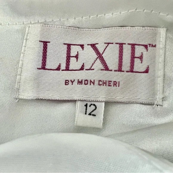 LEXIE BY MON CHERI Black and white dress formal girls size 12